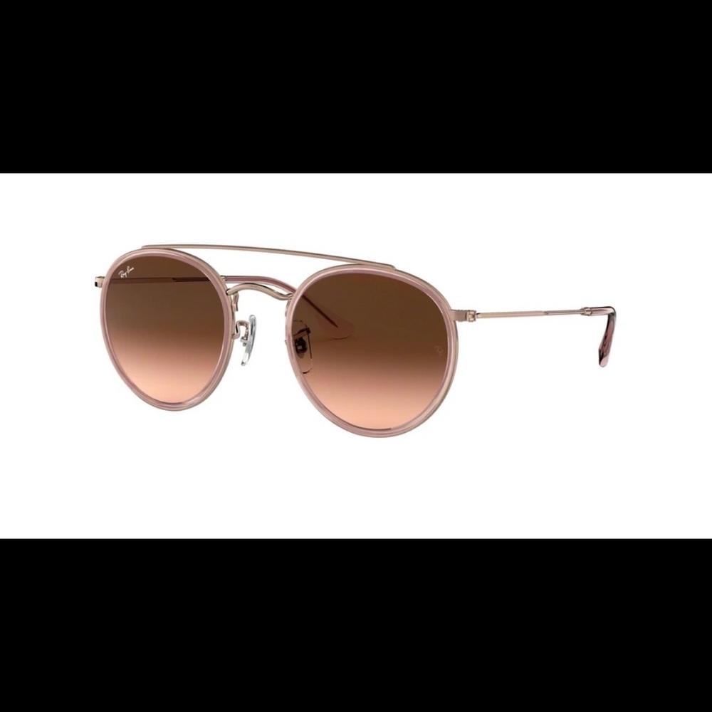 Ray-Ban Round Gradient Metal Sunglasses New
